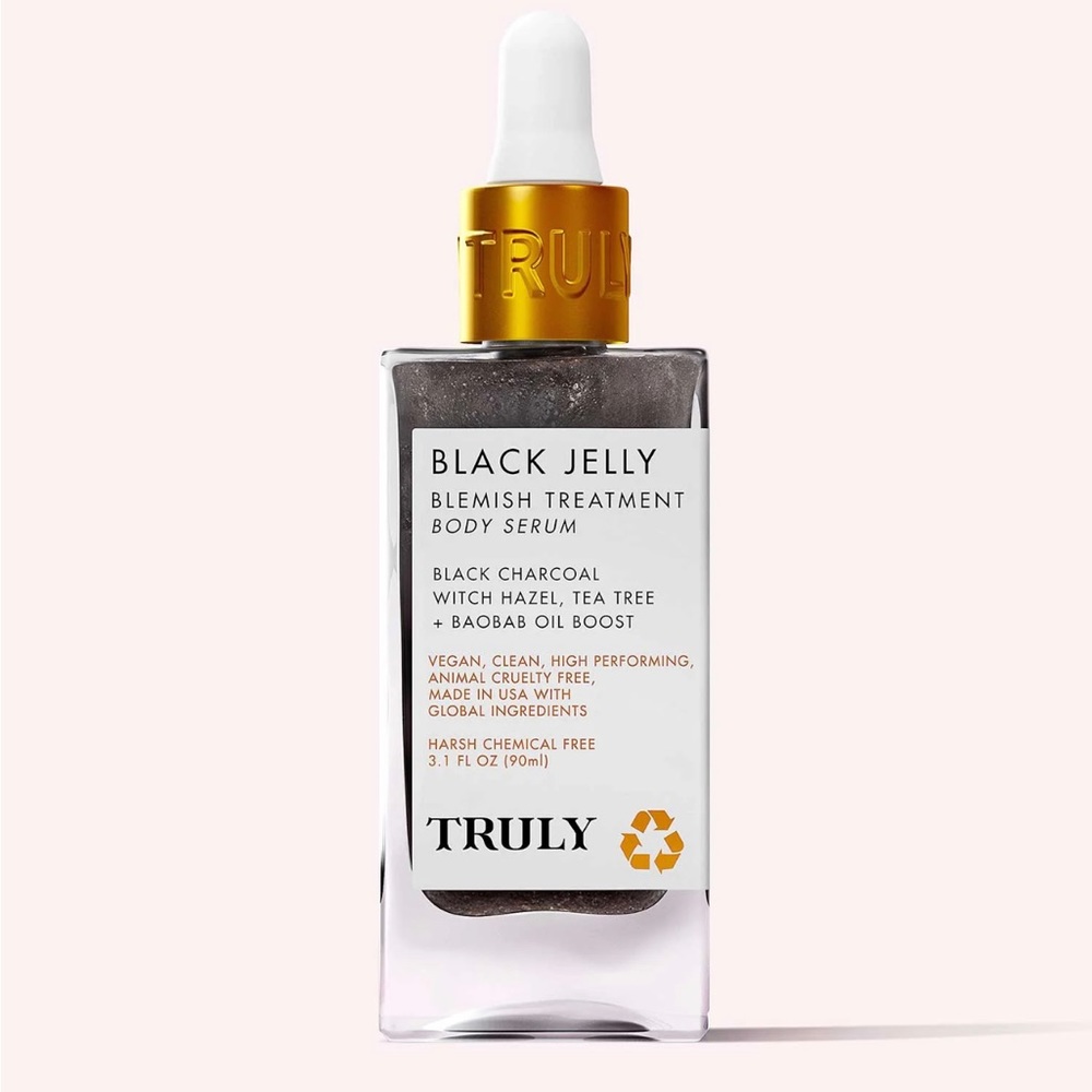 Body serum for acne-prone skin, lightweight quick drying